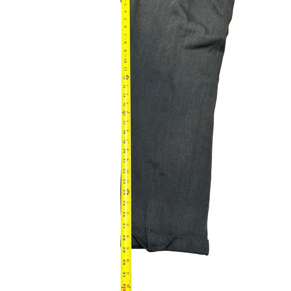 Brooks Brothers VTG Wool Charcoal Pleated Cuffed Light Mens Dress Pants‎ 36x29